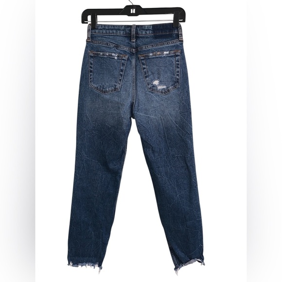 Abercrombie & Fitch Simone High Rise Ankle Straight Jeans Size 0R - Picture 5 of 7